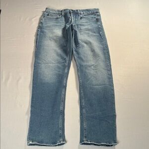 rag & bone Women’s  Washed Blue Straight Jeans 30W 32L
